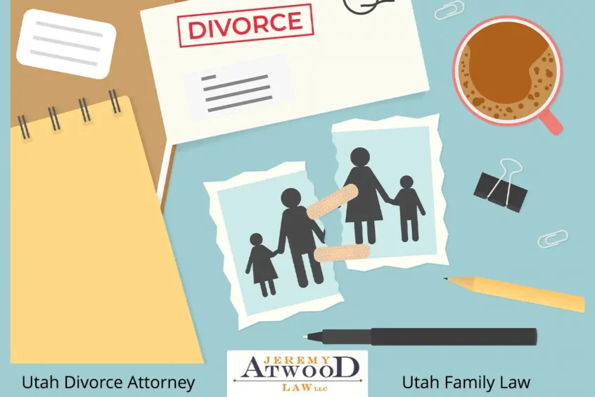 graphic depicting divorce