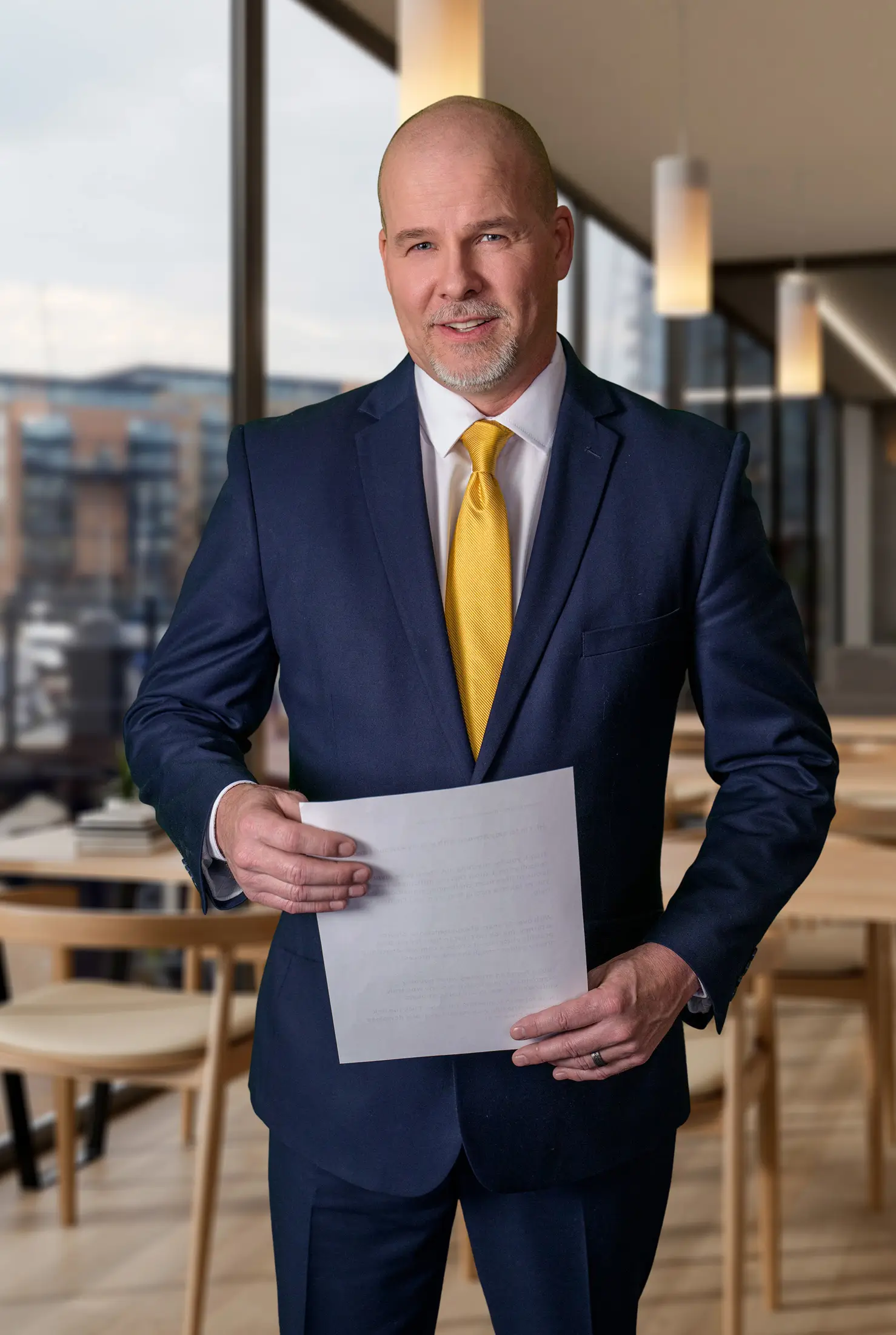 Jeremy Atwood Probate Attorney talking with client