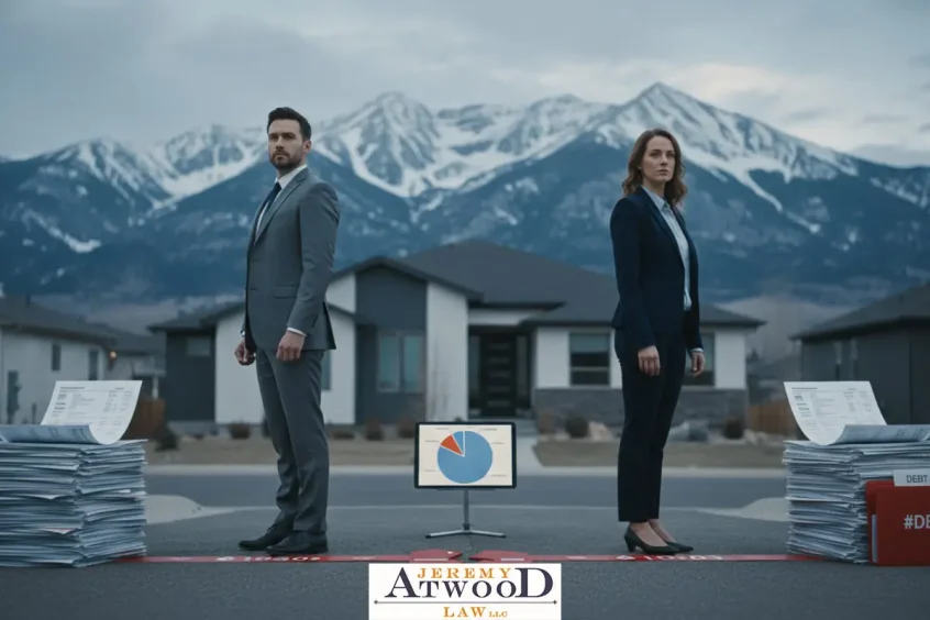 couple separating debt in utah