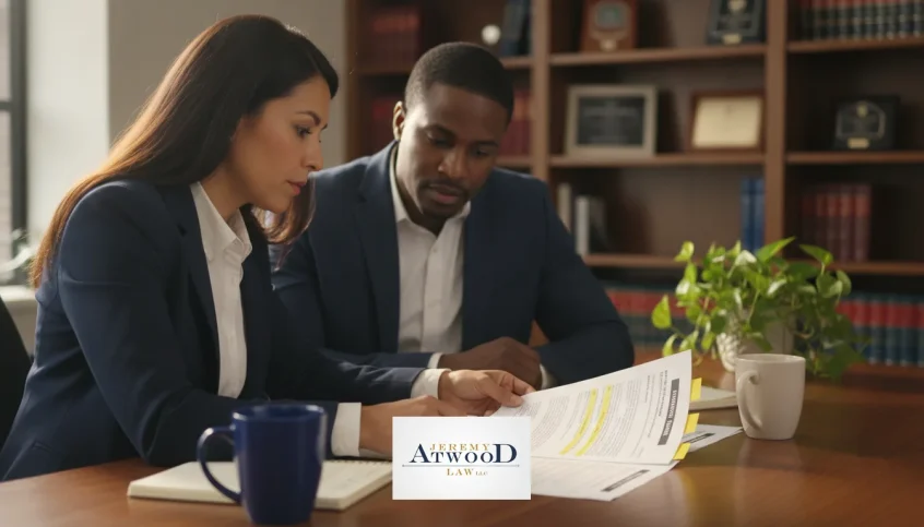 Jeremy Atwood Law attorney consulting with parents on co-parenting strategies
